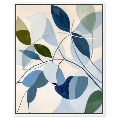 «Woven Botanicals I», art floral coloré par Art Remedy