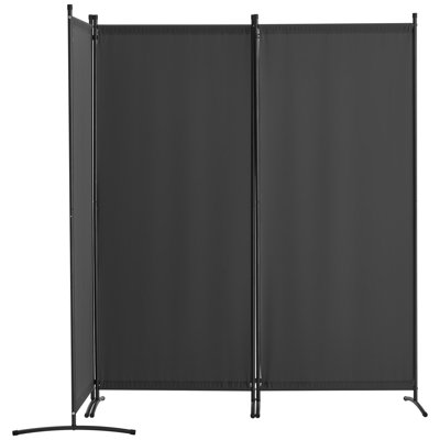 Cloison, 3 cloisons et écrans d'intimité pliables, cloisons en tissu pour bureau, chambre à coucher, salle à manger, bureau, autoportante