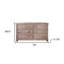 Commode 6 tiroirs Aruba Natural