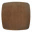 Tablette de rangement moderne en bois avec finition noyer