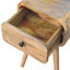 Nightstand 30cm W Solid Wood Bedside Table