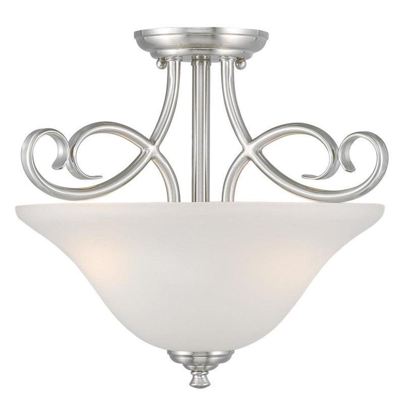 Segovia Glass Flush Mount