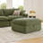 148.8" Modern 6-Piece Modular Upholstered Sectional Sofa With Plush Foam Cushions & Solid Wood Frame-356945364