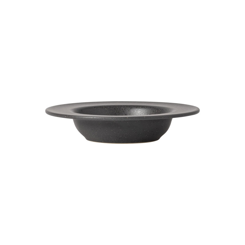 Roda Handmade Stoneware Pasta Plate, Ardosia