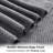 35" x 70" Extra Large Microfiber Bath Sheet Set (Set of 4), Super Soft & Quick-Dry Oversized Towels for Bathroom & Spa