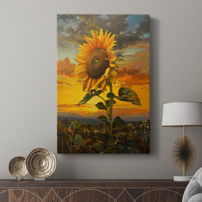 FLORAL Series CDXCVIII -Custom Wrapped Gallery Cavas, 27" H x 18" W