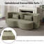 Canapé-lit pliable 2-en-1, canapé-lit convertible pliable sans os de 75 pouces, canapé-lit rembourré en mousse à mémoire de forme avec 2 coussins pour le salon-517191839