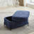 30.3" W Chenille Upholstered Storage Bench Large Ottoman For Living Room, Entryway, Hallway-1667258081