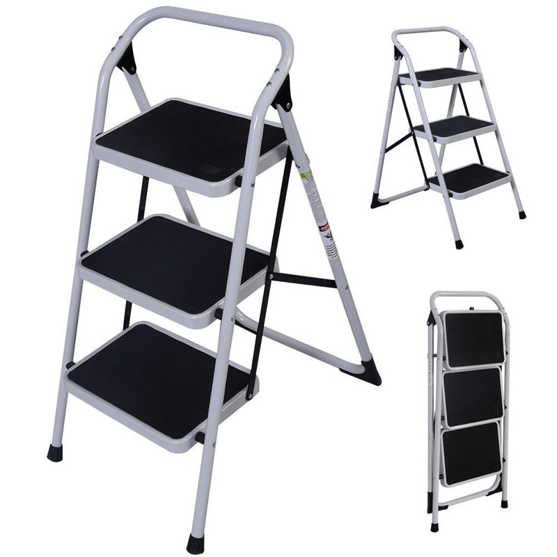 Havasu 3 - Step Steel Lightweight Folding Step Ladder
