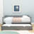 Twin Wooden Daybed with Twin Size Trundle-1877143000