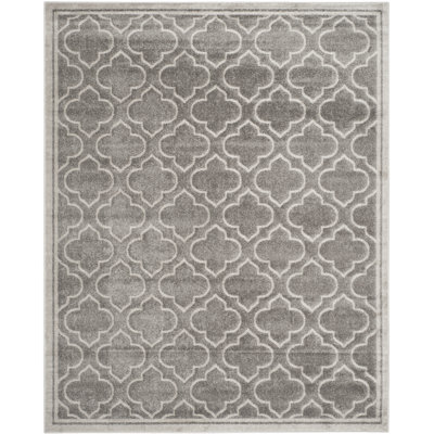 Tapis abstrait gris / gris clair Ammundsen