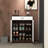 Shoe Cabinet, 4Tier Shoe Rack Organizer With 1 Drawer, Freestanding Wooden Shoe Storage Cabinet With 2 White Door & Adjustable Shelves For Entryway Hallway