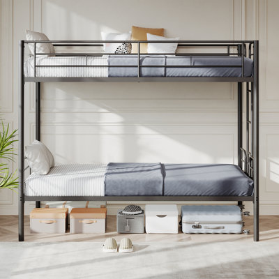 Alisiana Kids Twin Over Twin Bunk Bed