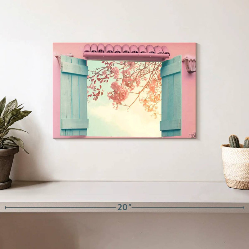 Lilie Sakura Window View, 8" H x 12" W