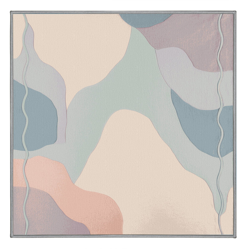 Gentle Shimmer Rug, Square 8'