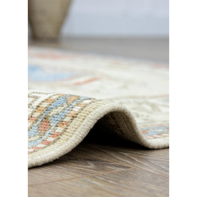 Tapis en laine tissé à la main Beçin Milas