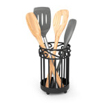 Stainless Steel Round Utensil Crock