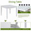 Ensemble de table de salle à manger en bois 5 pièces, ensemble de table de cuisine avec table carrée et 4 chaises rembourrées, table de salle à manger en bois avec décoration en cristal et ensemble de chaises pour la cuisine, la salle à manger-1482677494-1482677488