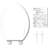 Elongated Toilet Seat With Grip-tight Bumpers Slow-close