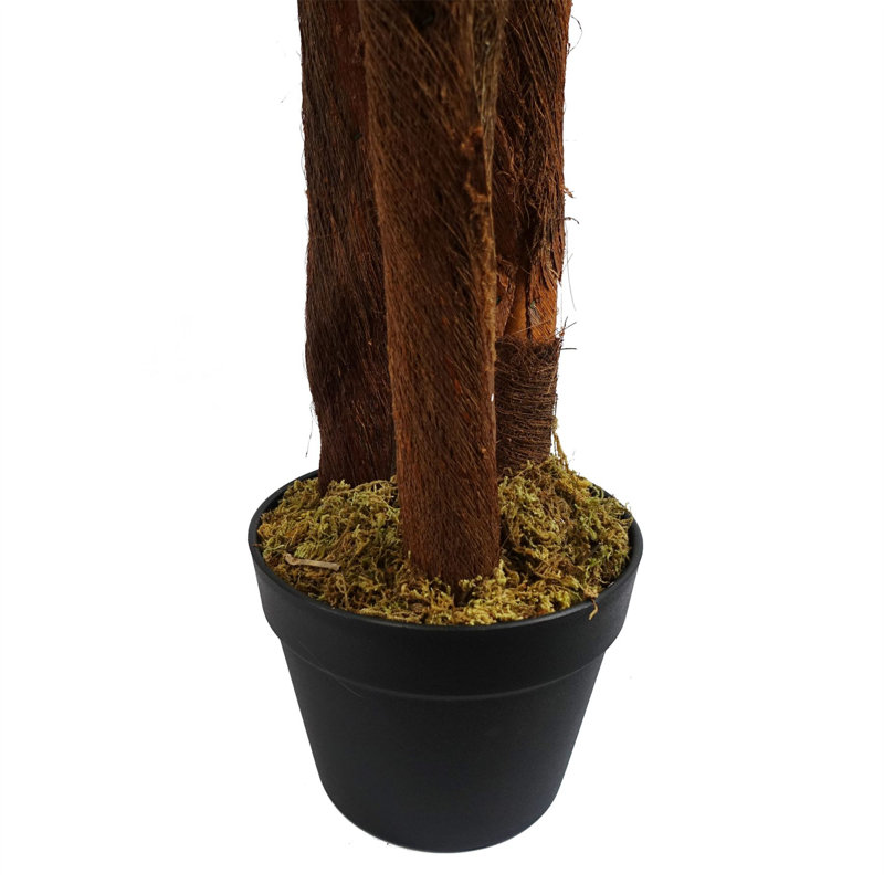 150cm Faux Palm Plant in Pot Liner