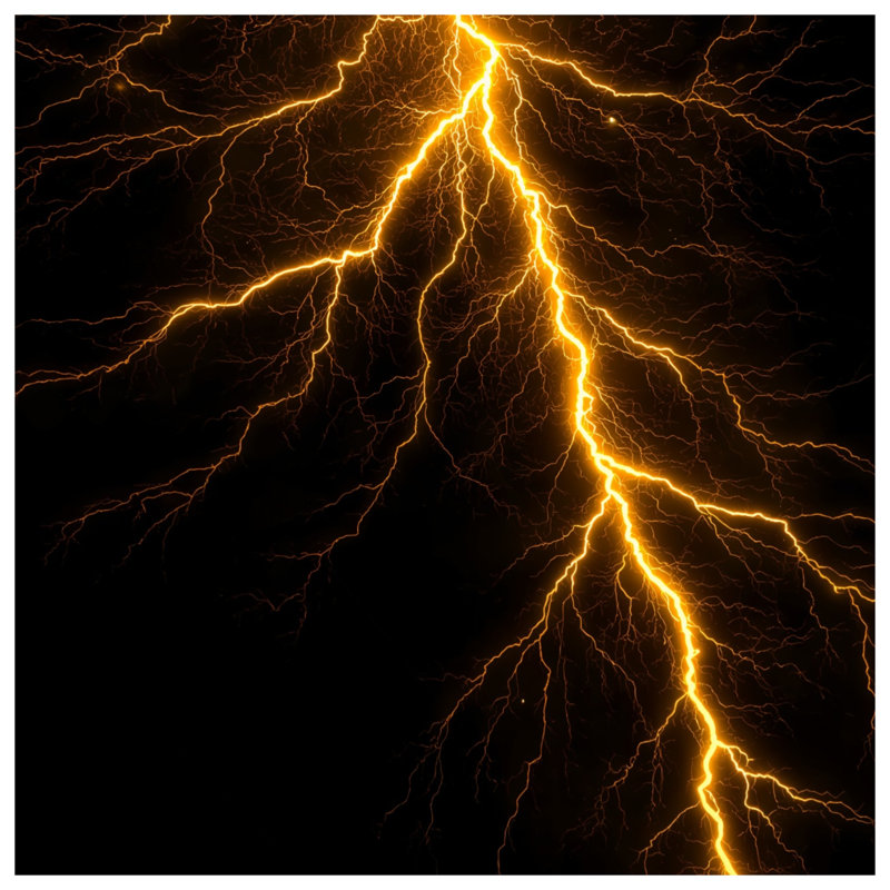 Housses de couette Electric Lightning Bolt, King
