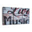 Live Music Graffiti sur toile, ensemble de 3 pièces-873839888