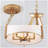 6 - Light Dimmable Drum Chandelier-439146175