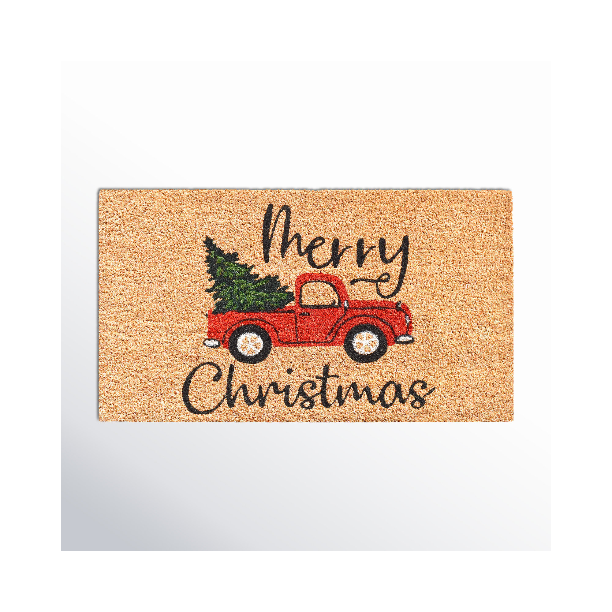 Wynn Non-Slip Christmas Doormat, 17" W x 29" L