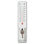 Hide a Key for House, Car, and Safe Keys- Temperature Reading Indoor and Outdoor Working Wall Mount Thermometer with Key Storage