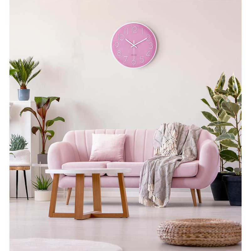 Wall Clock, Pink