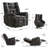 Wajeeh Upholstered Lift Assist Triple Motor Recliner with Massage Heat and Adjustable Headrest-5889396