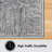 Roclin Geometric Area Rug in Blue/Gray-1242789350