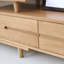 Meuble télé extensible en chêne blanc