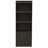 Shell Beach 1-Drawer 3-Shelf Bookcase Wengue