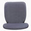 Chaises en tissu, ensemble de 2