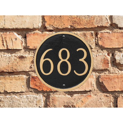 Petite Round Wall Plaque