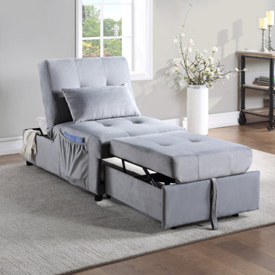 Banc de rangement avec plateau coulissant Modern