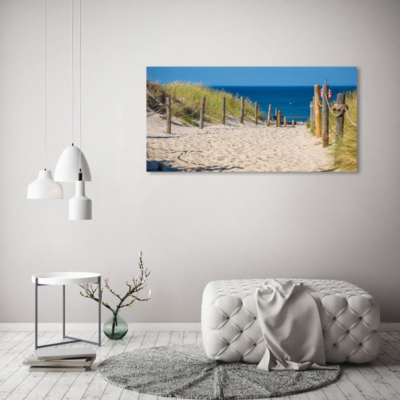 Coastal Dunes - Wrapped Canvas Print