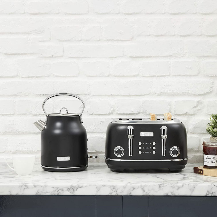 HADEN Heritage Black and Copper 4-Slice Toaster + Reviews