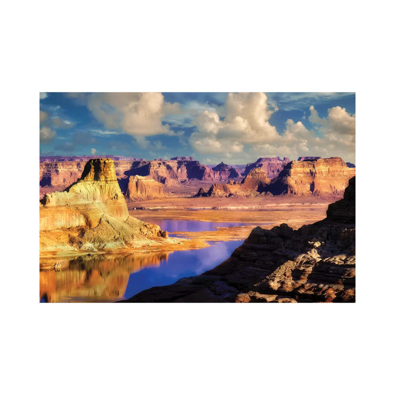 Powel Reflection by Dennis Frates - Wrapped Canvas Print, 20.32 cm H x 30.48 cm W
