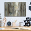 Art mural en métal luxueux «Fluidité neutre» par Silvia Vassileva, 16 po x 12 po