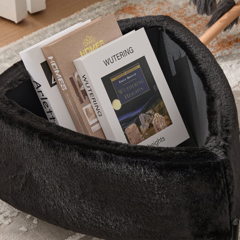 Multi-functional Triangle  Ottoman Set, Black