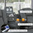 Tiertza Leather 82" Wide Power Reclining Sofa W/ Wireless Charger & Tray Table-145888513