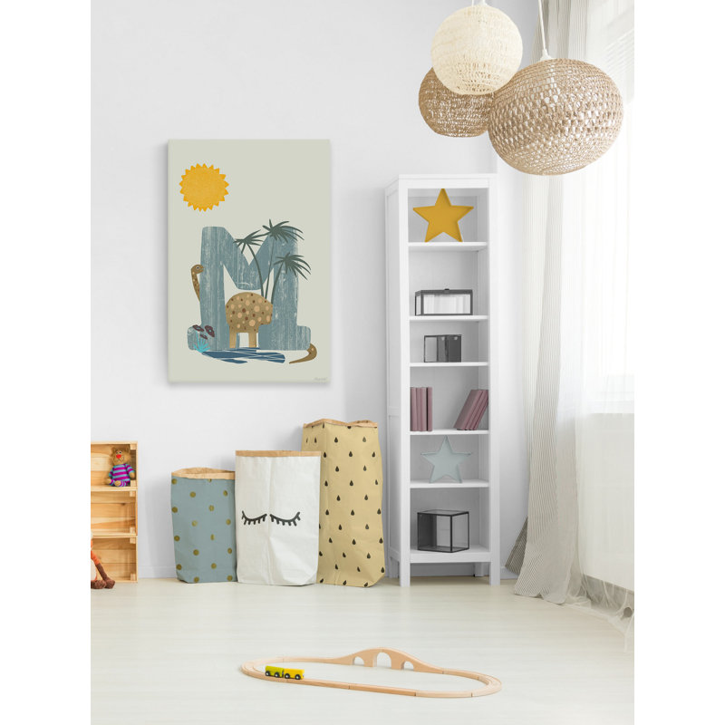 «Lafrance Dinosaur Mom», reproduction sur toile tendue, H 45 po x l 30 po x P 1,5 po
