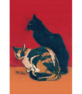 Conversations par theophile steinlen-impression