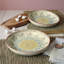 Ella 2 Piece Entree Bowls Set - Red