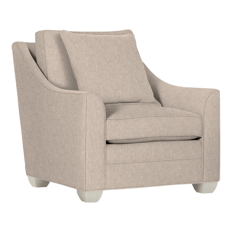 Chaise 37,5 po Nicholas, Flanelle d'avoine Perigold Aspen, Navajo