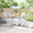 Amaure 4 - Person Acacia Patio Dining Set with Rectangular Table-1864553319