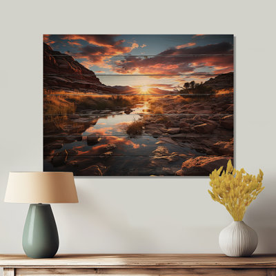 " Sunset In Utah Mountain II "