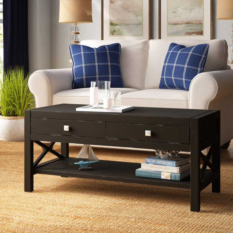 Yarnell Solid Wood Coffee Table